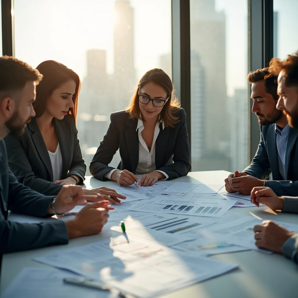 Equipo de INVERARG en reunión de planificación estratégica